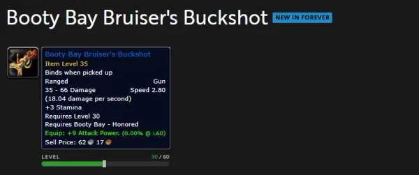 WoW Forever: Schrotflinte von Booty Bay per Hotfix generft