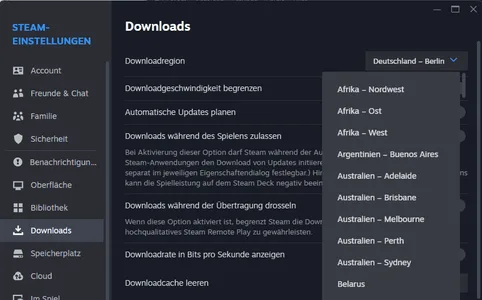 So änderst du den Download-Server bei Steam: Schritt-für-Schritt-Anleitung