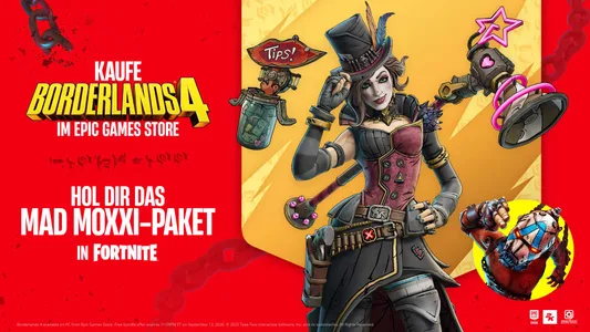 Fortnite Mad Moxxi Bundle: So sichert ihr euch die Borderlands 4 Cosmetics